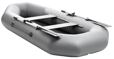 Гребная лодка Тонар Шкипер 260 (серый)
