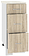 Шкаф напольный Кортекс-мебель Корнелия Лира НШ30р3ш (дуб сонома-марсель)