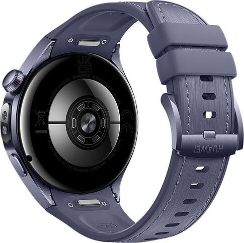 Умные часы Huawei Watch 5 46 мм (фиолетовый, с фиолетовым силиконовым ремешком, международная версия)