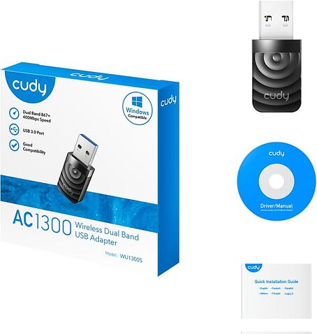 Wi-Fi адаптер Cudy WU1300S 1.0