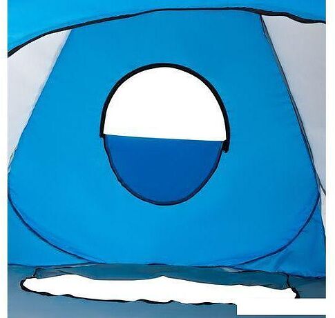 Палатка для зимней рыбалки Premier Fishing PR-D-TNC-038-2 (дно на молнии, белый/голубой)