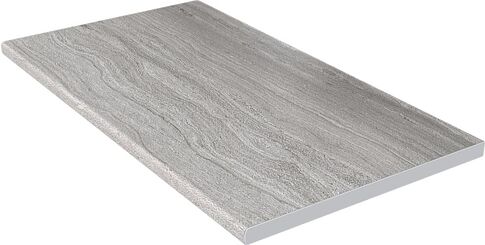 Готовая кухня Интерлиния Мила Gloss 3.1-ПМ2 (керамика/кашемир/травертин серый)