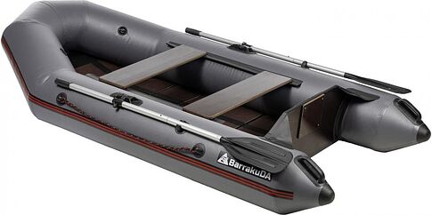 Моторно-гребная лодка BarrakuDA BR-2700P (серый)