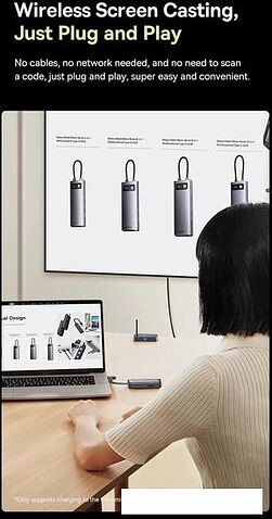 Видеоадаптер Baseus WKGQ050013