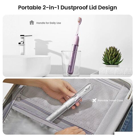 Электрическая зубная щетка Oclean Ease Pro (серебристый)