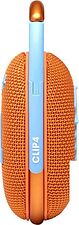 Беспроводная колонка JBL Clip 4 (оранжевый)