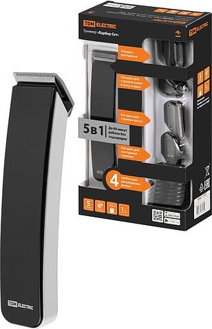 Универсальный триммер TDM Барбер Сет 5 в 1 SQ4017-0001