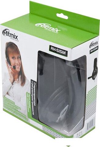 Наушники с микрофоном Ritmix RH-515M