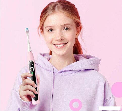 Электрическая зубная щетка Oclean X Kids (розовый)