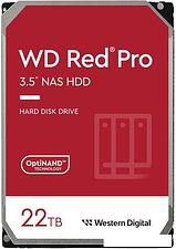 Жесткий диск WD Red Pro 22TB WD221KFGX