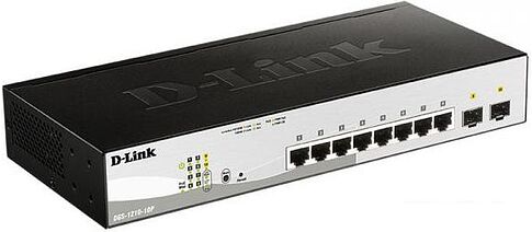 Настраиваемый коммутатор D-Link DGS-1210-10P/F3А