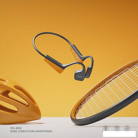 Наушники XO BD2 (серый/оранжевый)