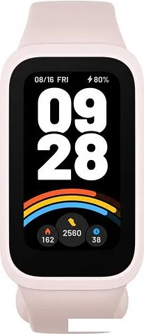 Фитнес-браслет Xiaomi Smart Band 9 Active M2435B1 (розовый, международная версия)