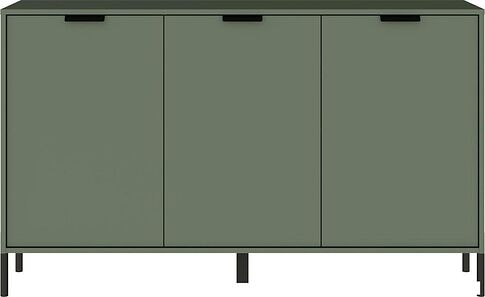 Тумба Black Red White Paloma KOM3D (дымчатый зеленый)