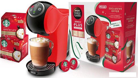 Капсульная кофеварка DeLonghi Dolce Gusto Genio S Plus EDG315.R