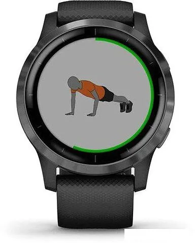 Умные часы Garmin Vivoactive 4 (черный/серый)