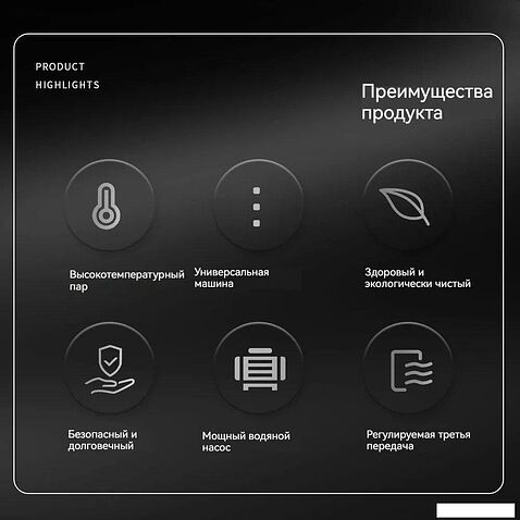 Пароочиститель Kunf TC-SC-003 W (белый)