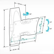 Кронштейн Holder LCDS-5062 (белый)