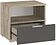 Тумба НК-Мебель Венеция (дуб серый крафт/графит)