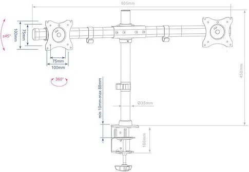 Кронштейн Arm Media LCD-T42