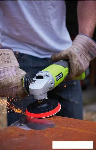 Угловая шлифмашина Ryobi R18AG-0