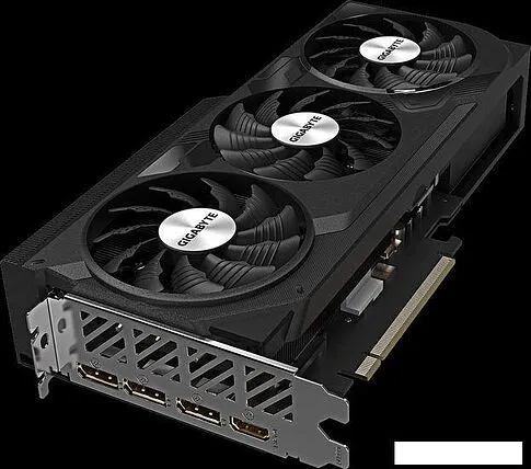 Видеокарта Gigabyte GeForce RTX 4070 Ti Windforce OC 12G GV-N407TWF3OC-12GD