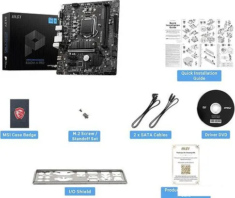 Материнская плата MSI B560M-A PRO