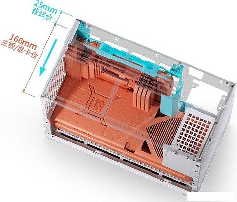 Корпус Jonsbo D32 Pro (белый)