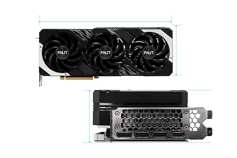 Видеокарта Palit GeForce RTX 4080 GamingPro OC NED4080T19T2-1032A