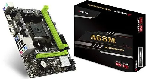 Материнская плата BIOSTAR A68MHE Ver. 7.4