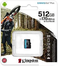 Карта памяти Kingston Canvas Go! Plus microSDXC 512GB