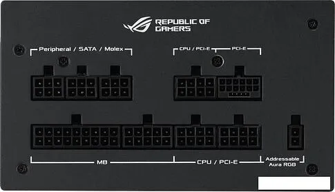 Блок питания ASUS ROG Strix 850W Gold Aura Edition ROG-STRIX-850G-AURA-GAMING
