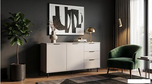 Тумба Mio Tesoro Rimini KOM2D3S/150 (кашемир/кашемир)