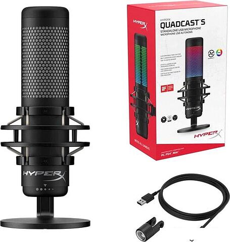 Микрофон HyperX QuadCast S