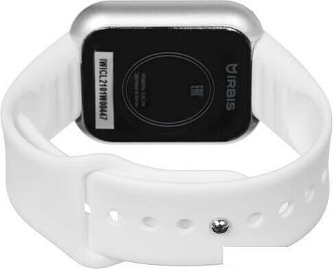 Умные часы IRBIS IceLine (серебристый/белый)