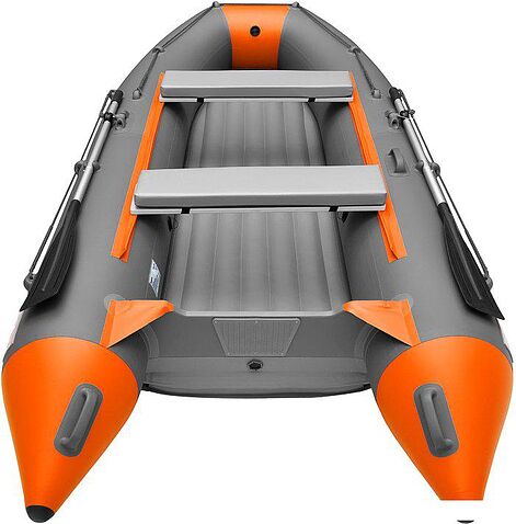 Моторная лодка Roger Boat Trofey 3100 (без киля, графит/оранжевый)