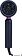 Фен Blackton Bt HD2040B (черный/розовый)