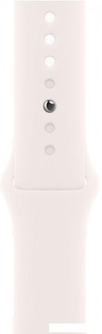 Умные часы Apple Watch Series 10 46 мм (алюминиевый корпус, розовое золото/легкие румяна, спортивный силиконовый ремешок M/L)