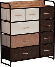 Комод Импэкс Leset Ноа 9 ящиков (коричневый/бежевый)