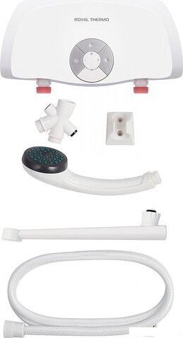 Проточный электрический водонагреватель кран+душ Royal Thermo Smartfix TS 5.5 кВт (кран+душ)