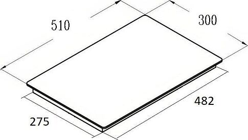 Варочная панель Schtoff I3H02B White