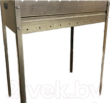 Мангалы, грили, барбекю НПО Кедр 620х385х700мм МСБ-620РЖБ