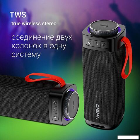 Беспроводная колонка Digma D-PS1522