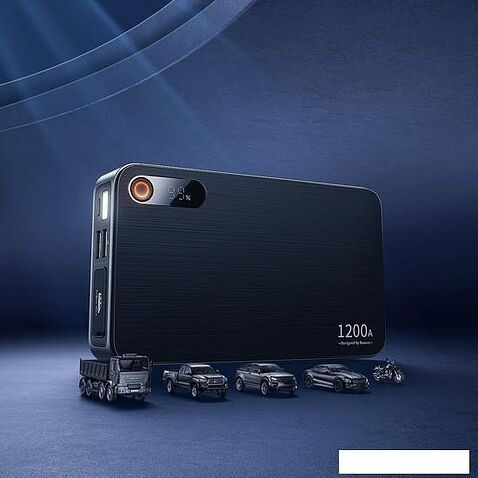 Портативное пусковое устройство Baseus Super Energy Pro+ Powerbank Jump Starter C00245700111-00 (черный)