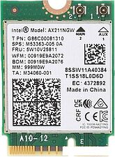 Wi-Fi/Bluetooth адаптер Intel AX211NGWG