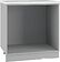 Шкаф напольный ДСВ Тренто СК2 800 (серый/серый)