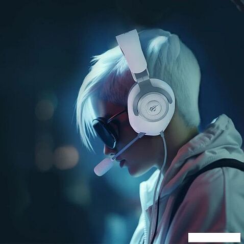 Наушники Havit Gamenote H2230d (белый)