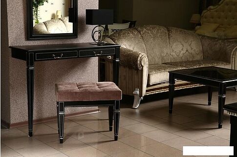 Консольный стол Мебелик Васко В 91Н (венге/серебристый)