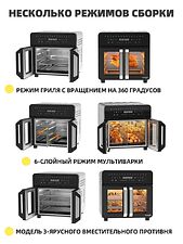 Аэрогриль (аэрофритюрница) Oulemei OLM-KZB026
