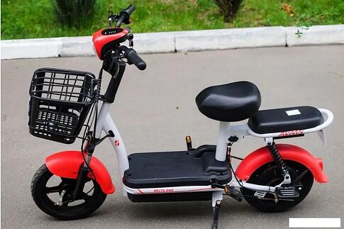 Электроскутер AVM Delta One (красный)